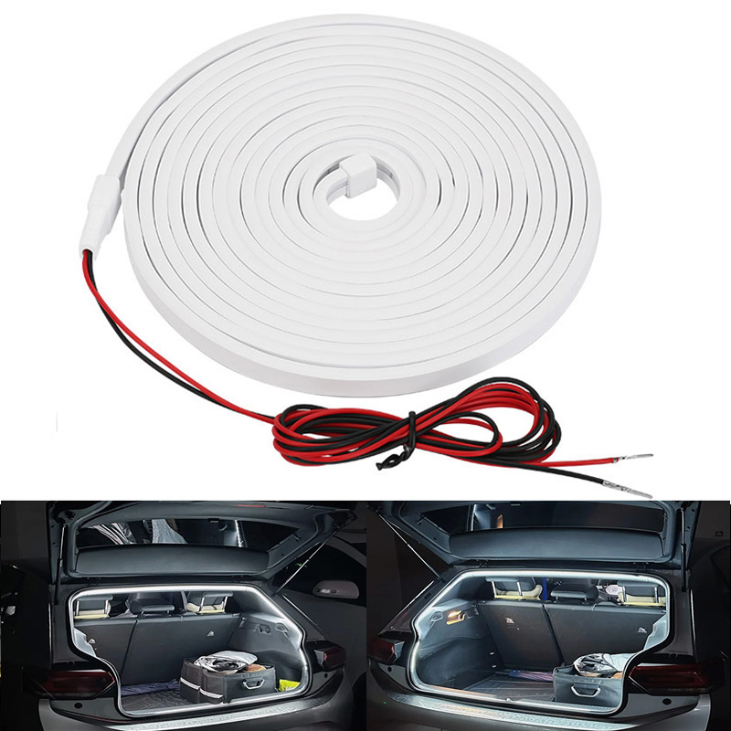 Car Led Strip 12V Waterproof - LED-strip voor de kofferbakverlichting, met 2M/4M