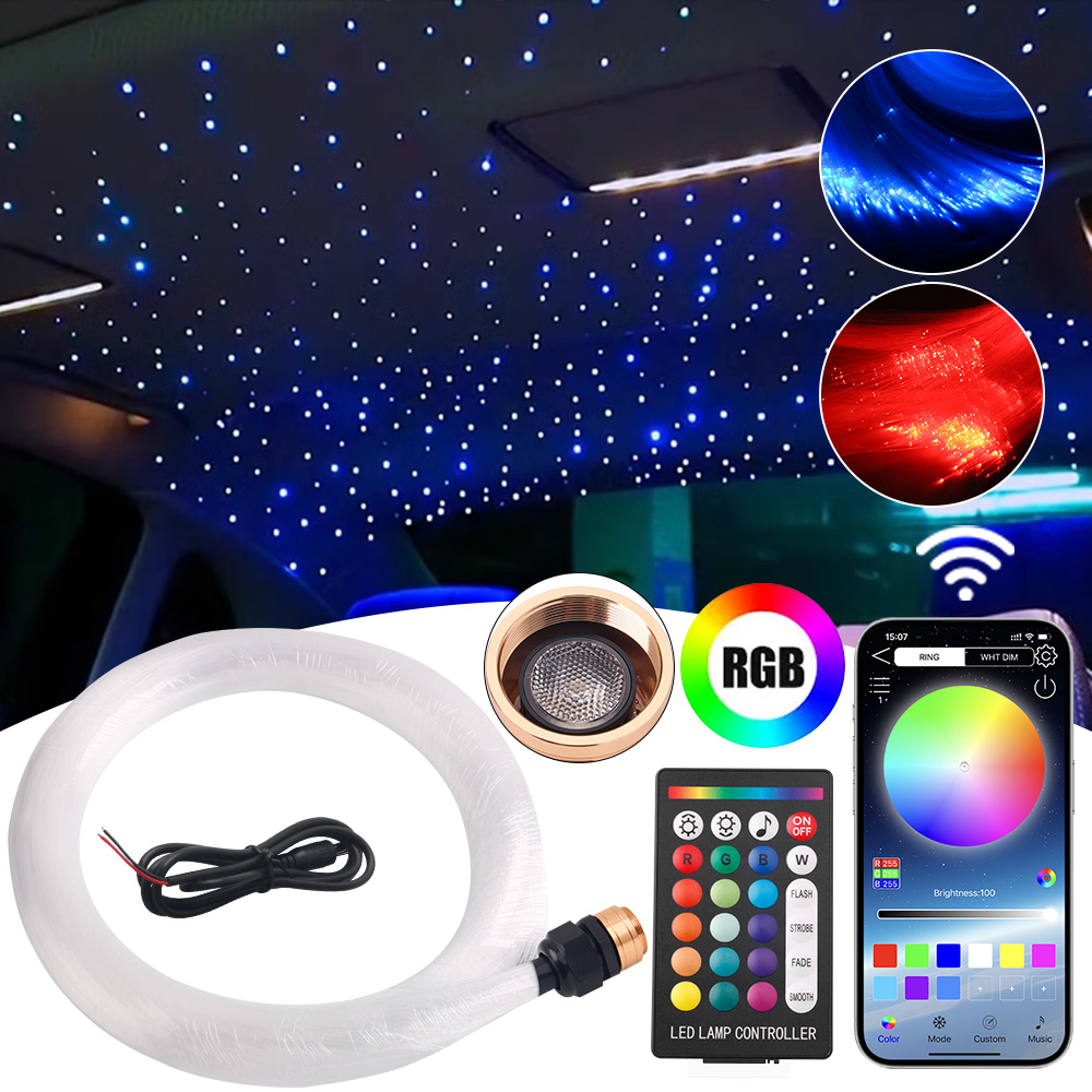 Car Roof Star Light Fiber Optic - Nieuwe 16W Twinkle Rgbw Sterrenhemel Licht