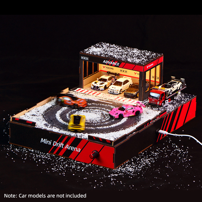 Car Ambient Lighting 18 In 1 - 1:64 Schaal DIY Driftbaan Diorama met