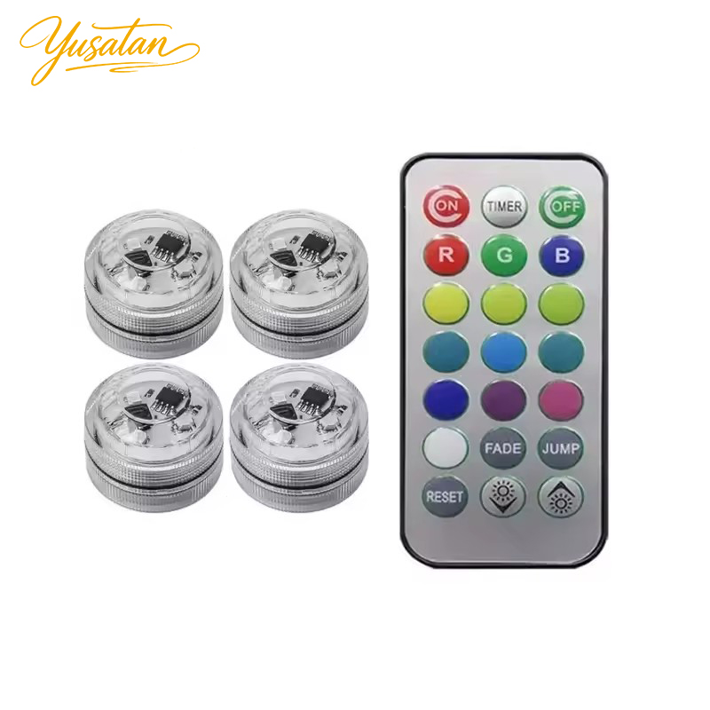 Car Ambient Light Kit With Remote - Draadloze zelfklevende LED-auto-interieur sfeerverlichting met afstandsbediening,