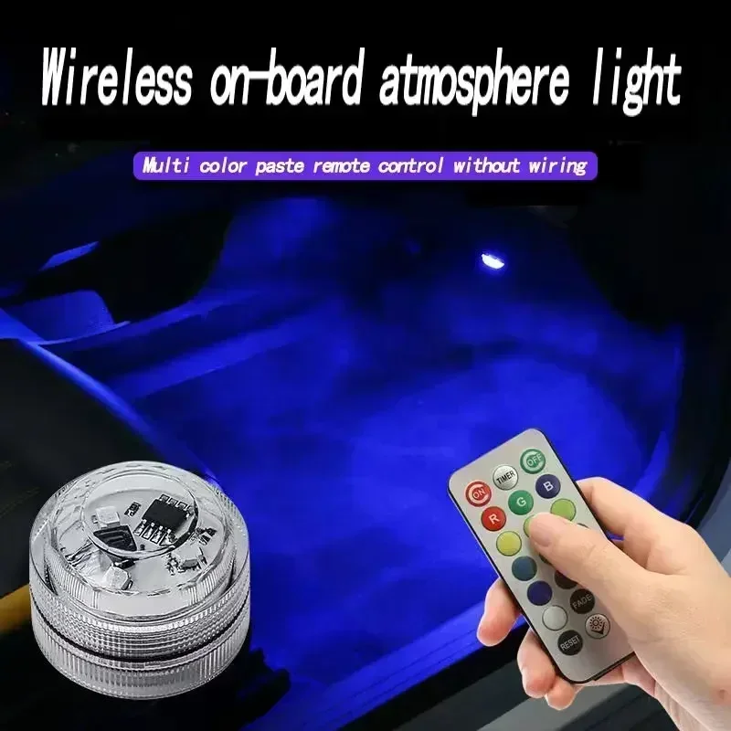 LED Auto-interieur Omgevingsli - Car Ambient Light Kit With Remote recensie en prijs