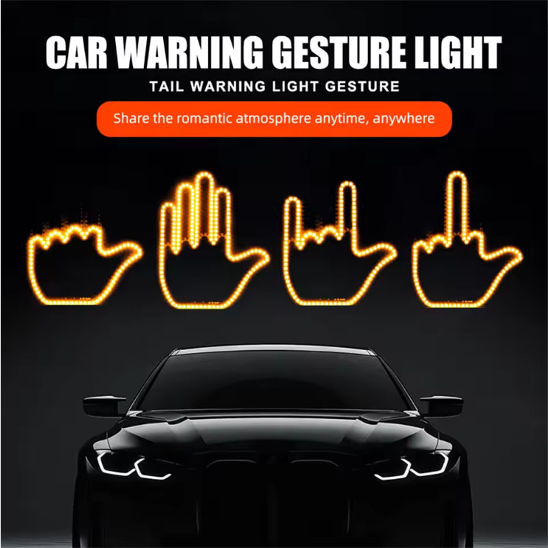 Auto LED-vingerlichten Grappig - Car Ambient Light Kit With Remote recensie en prijs