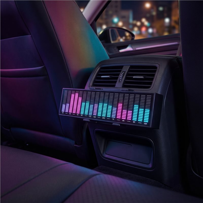 A42T-stemgeactiveerde LED-auto - Car Ambient Light Sound Activated recensie en prijs