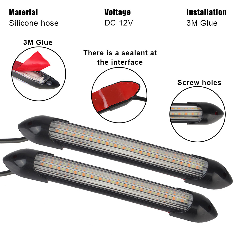Auto Styling Richtingaanwijzer - Car Led Strip 12V Waterproof recensie en prijs