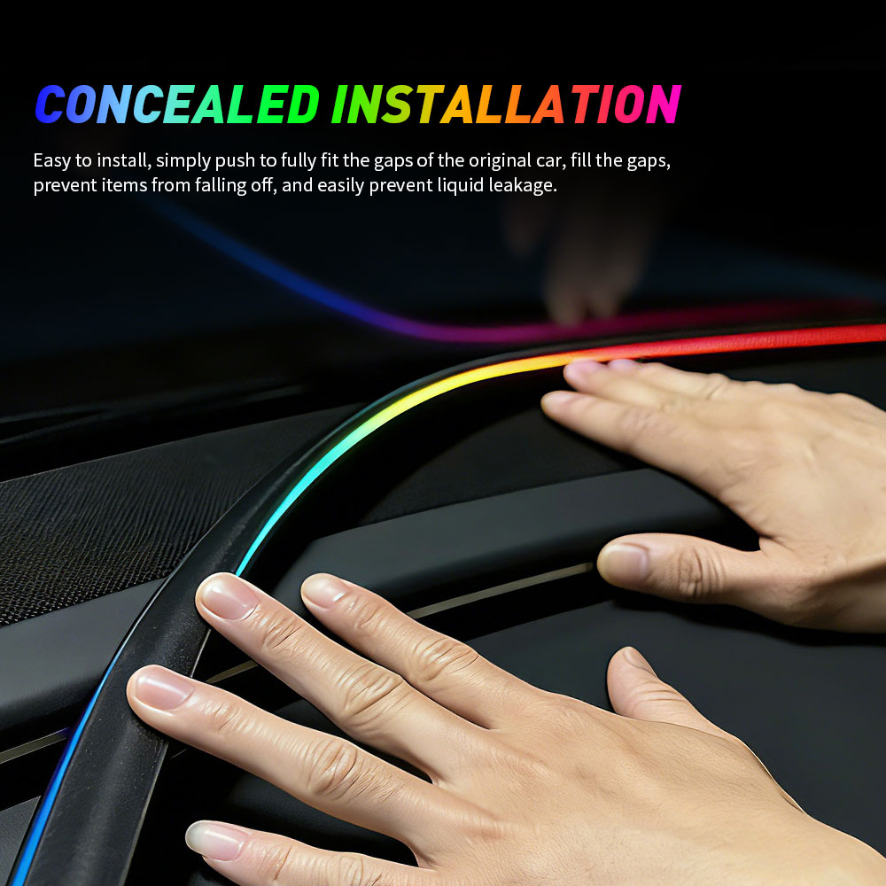 140/150CM Auto Voorruit Silico - Car Interior Led Strip App Control recensie en prijs