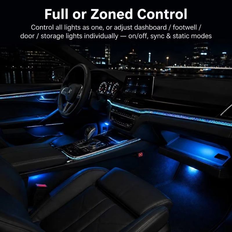 Auto-sfeerverlichtingsset 18 i - Car Ambient Lighting 18 In 1 recensie en prijs
