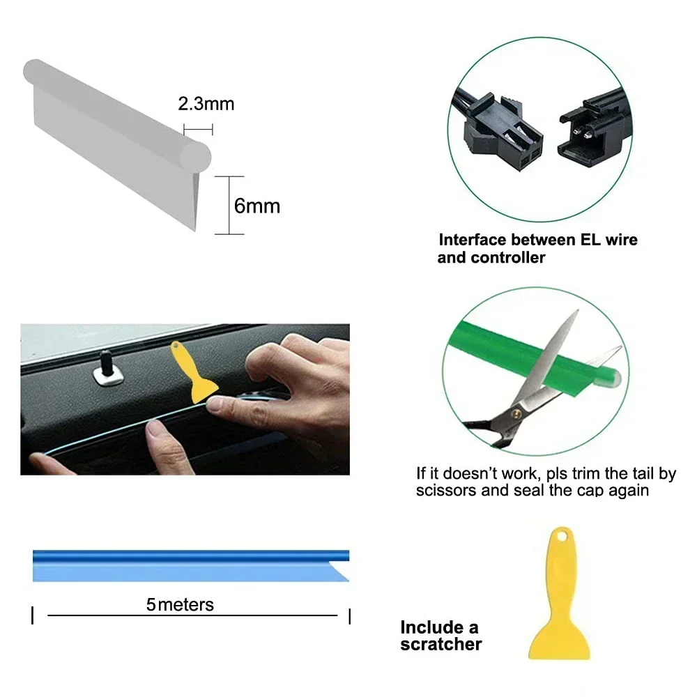Auto-interieur sfeerverlichtin - Car Interior Neon Light Usb recensie en prijs