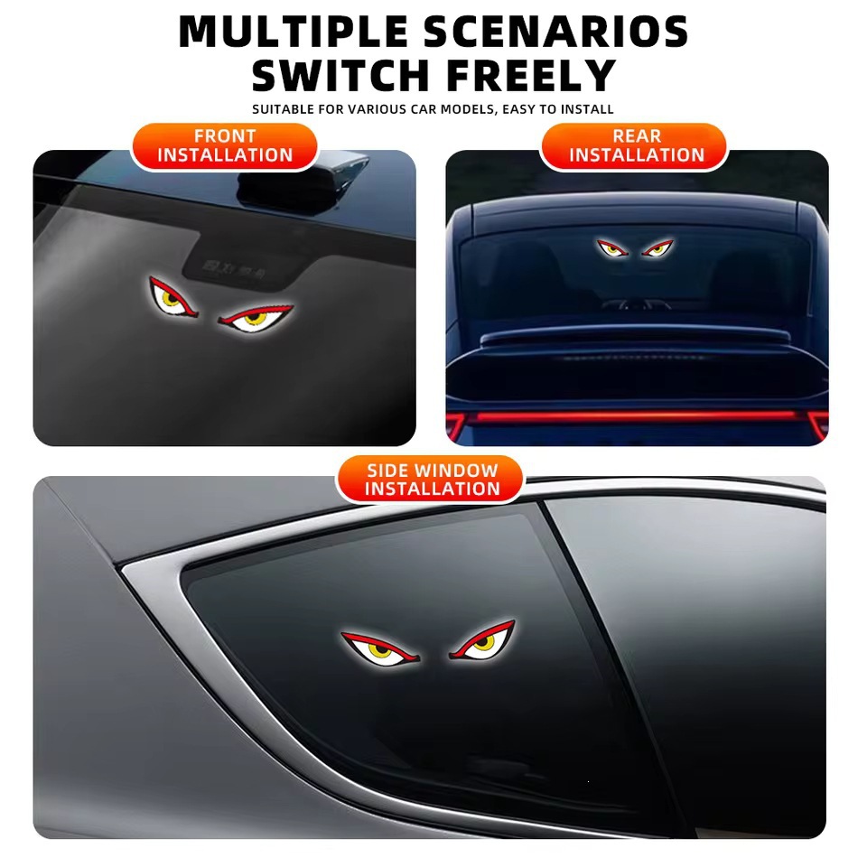 Solar Car Demon Eye Light Draa - Car Interior Neon Light Usb recensie en prijs