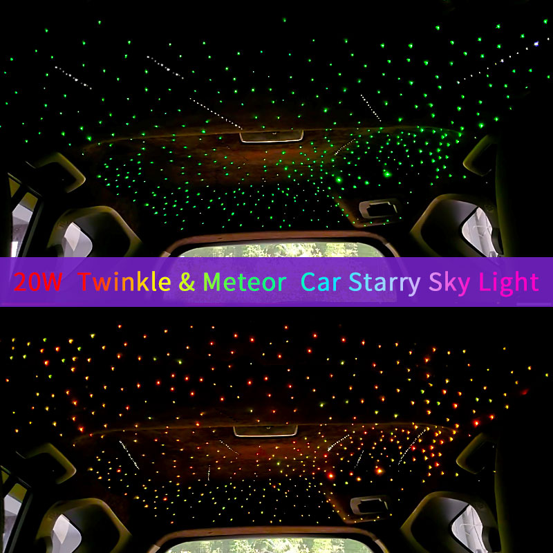 20W Meteor Twinkle Auto Sterre - Car Roof Star Light Fiber Optic recensie en prijs