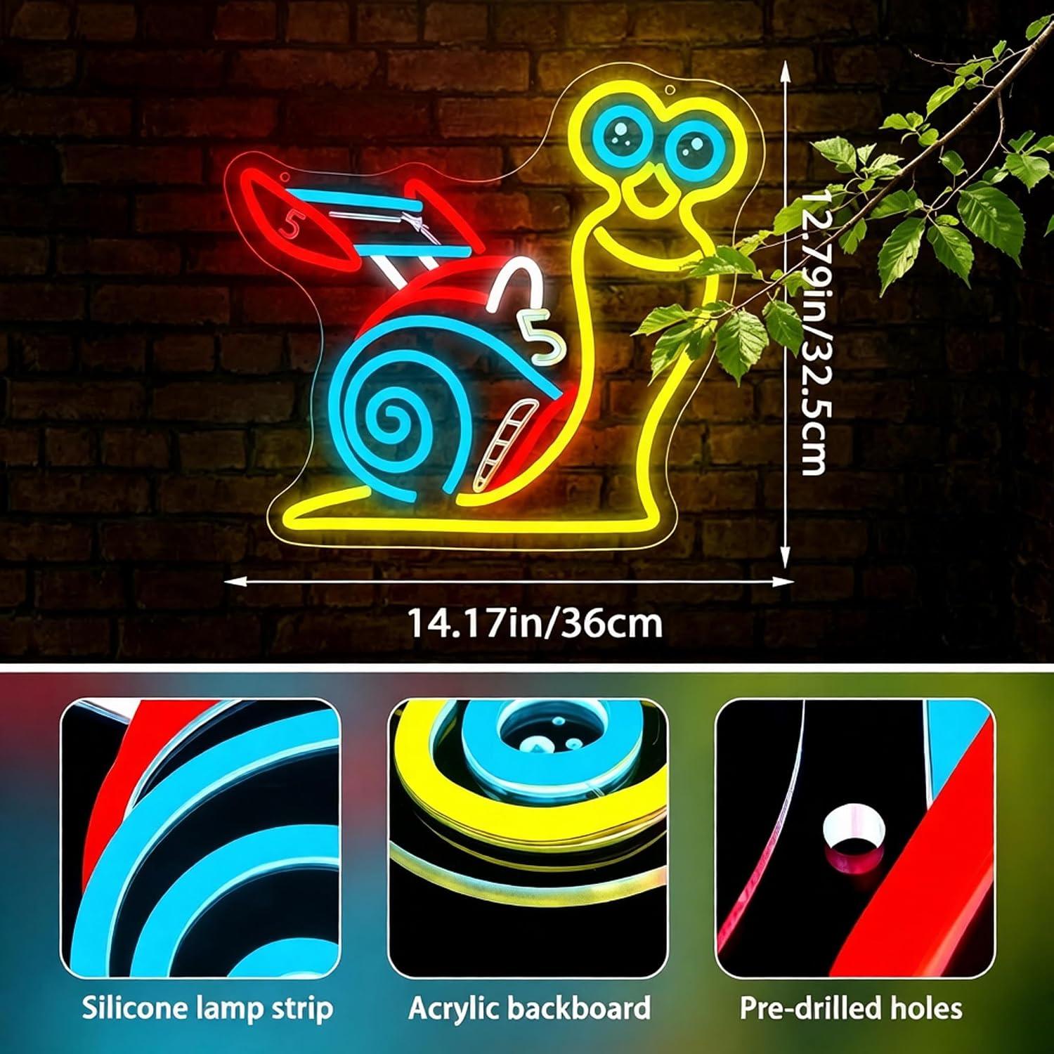 Turbo Snail Racing Car Neon Si - Car Interior Neon Light Usb recensie en prijs