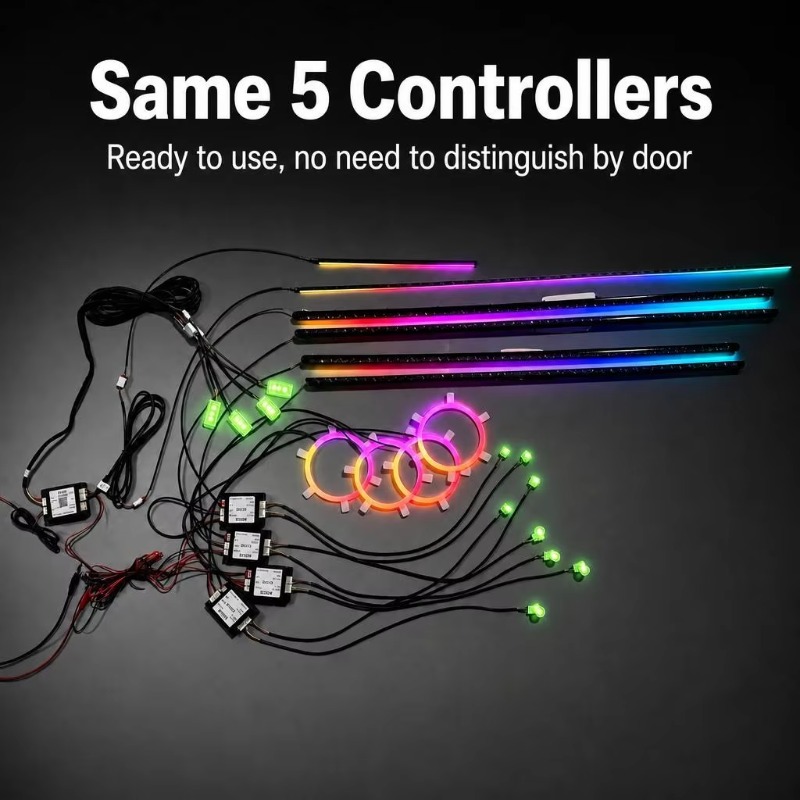 Auto-sfeerverlichtingsset 18 i - Car Ambient Light Kit With Remote recensie en prijs