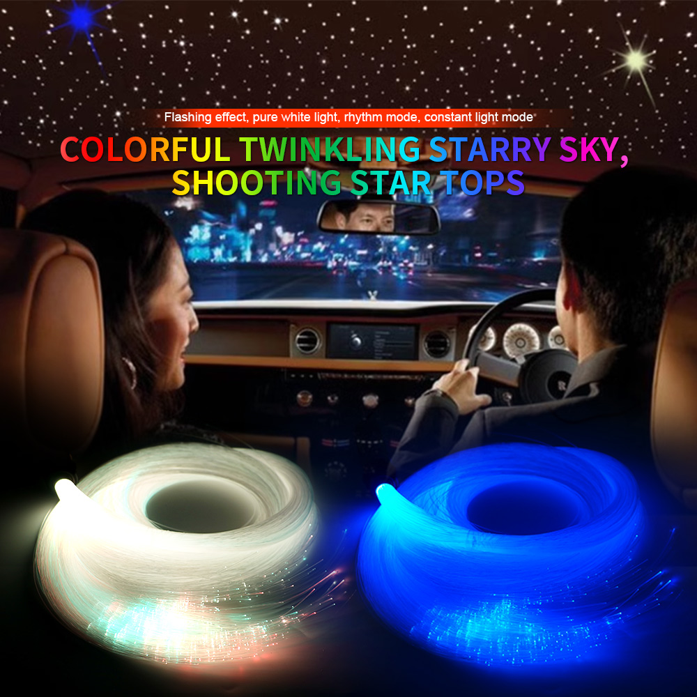 Nieuwe 16W Twinkle Rgbw Sterre - Car Roof Star Light Fiber Optic recensie en prijs