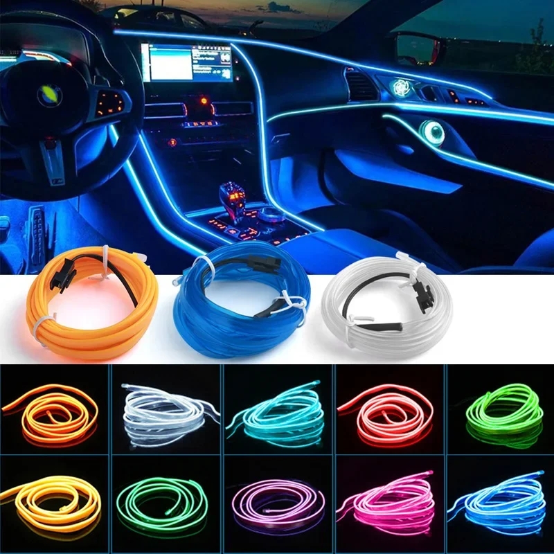 1M/3M/5M Auto-interieur Led De - Car Interior Neon Light Usb recensie en prijs