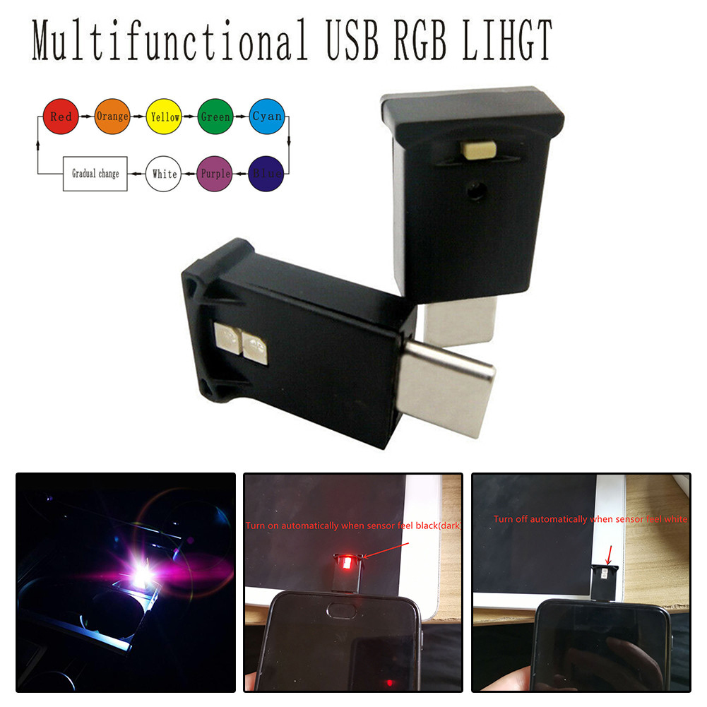 1 Stuk USB-C Led Interieur Lic - Car Interior Neon Light Usb recensie en prijs