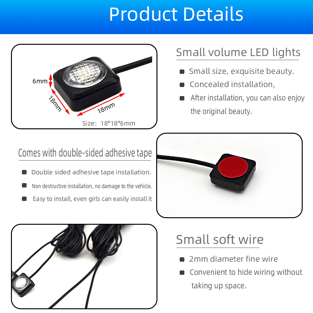 Type C Stekker Auto Voetenruim - Car Footwell Light Rgb Bluetooth recensie en prijs