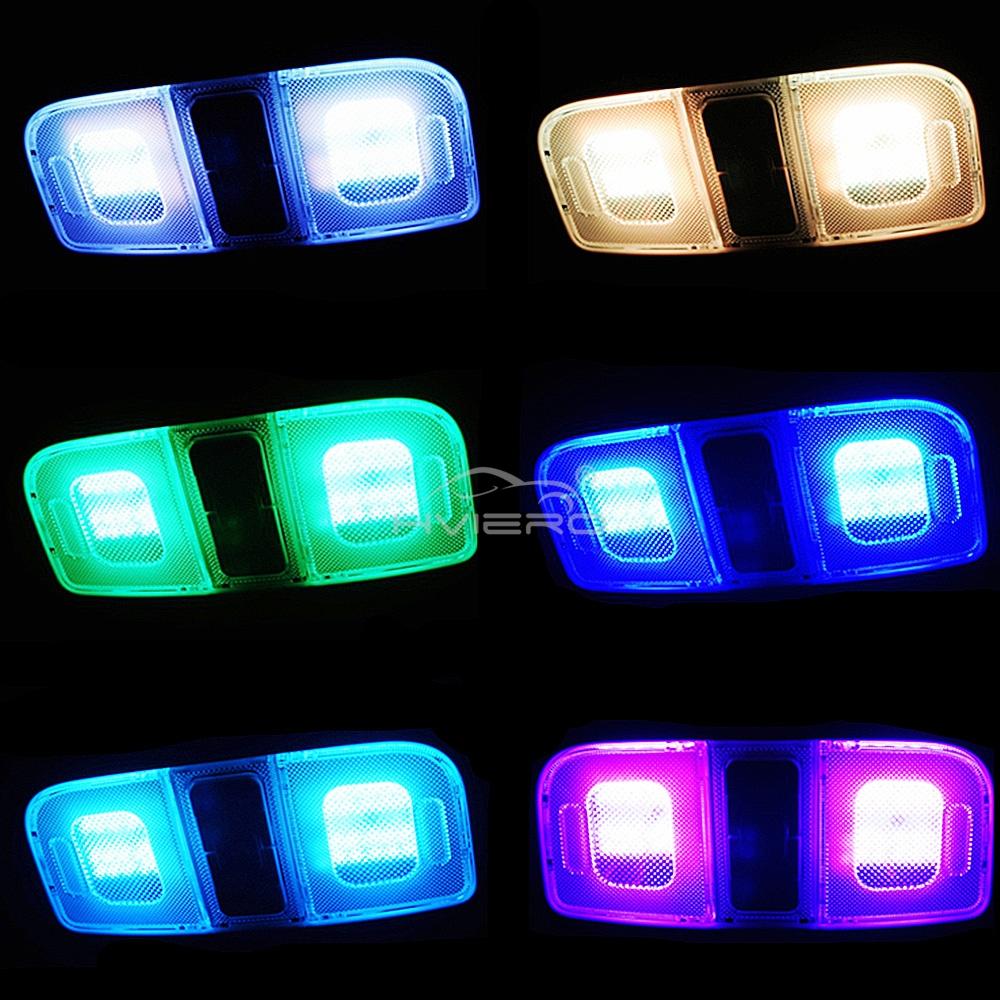2X Auto Interieur Decoratie LE - Car Ambient Light Kit With Remote recensie en prijs