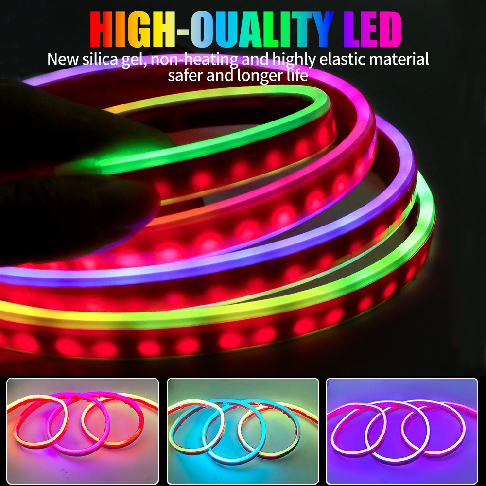 RGB Dynamische Scan Start Up D - Car Led Strip 12V Waterproof recensie en prijs