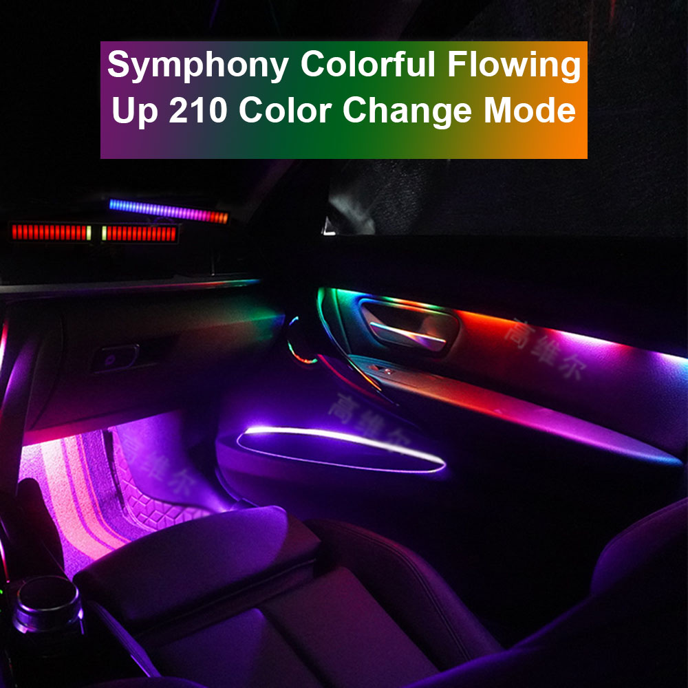 6 10 14 in 1 18 in 1 LED Symfo - Car Dashboard Light Fiber Optic recensie en prijs