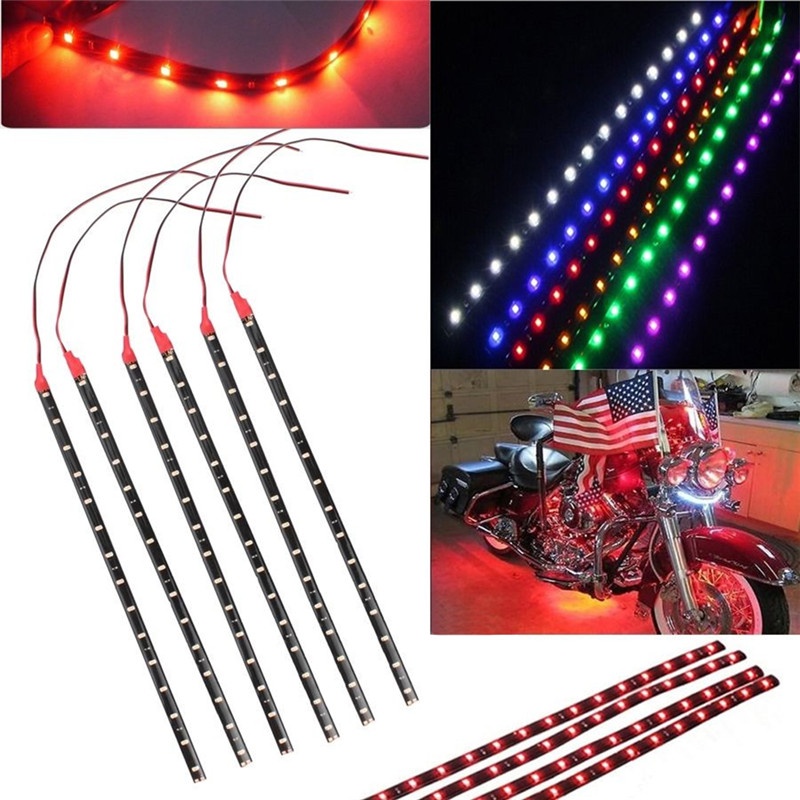 6 STKS Waterdichte 15 SMD DC 1 - Car Led Strip 12V Waterproof recensie en prijs