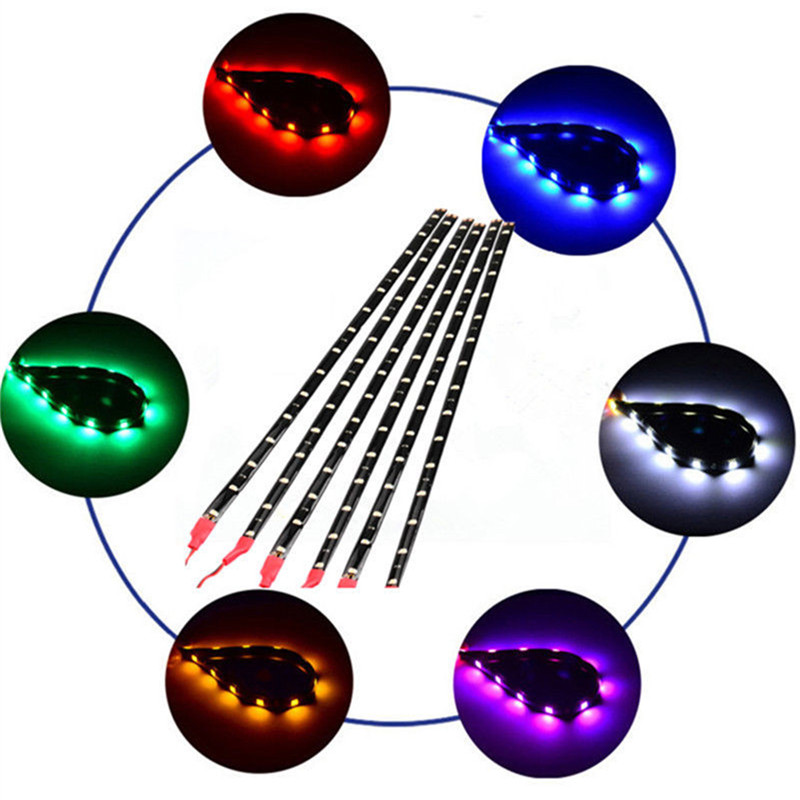 6 STKS Waterdichte 15 SMD DC 1 - Car Led Strip 12V Waterproof recensie en prijs
