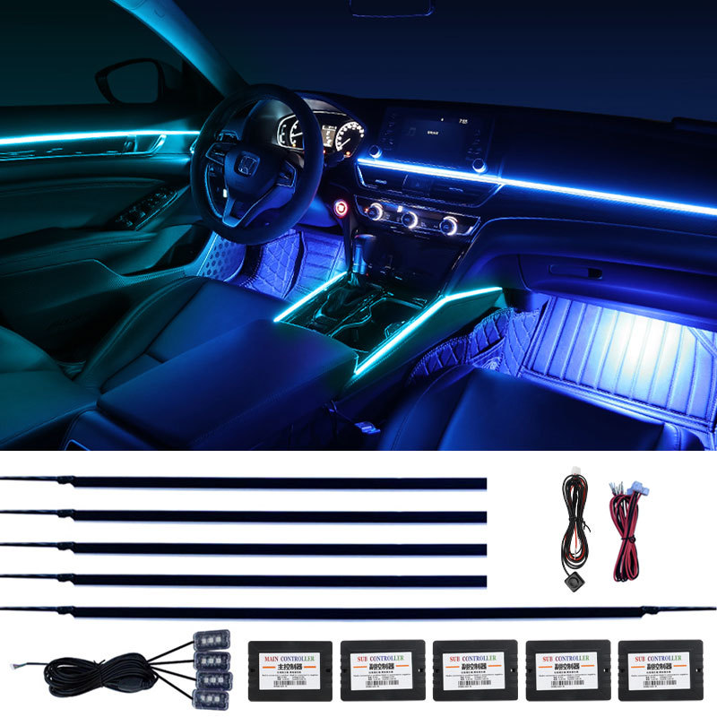 Acryl LED Sfeerverlichting Str - Car Ambient Light Door Panel Acrylic recensie en prijs