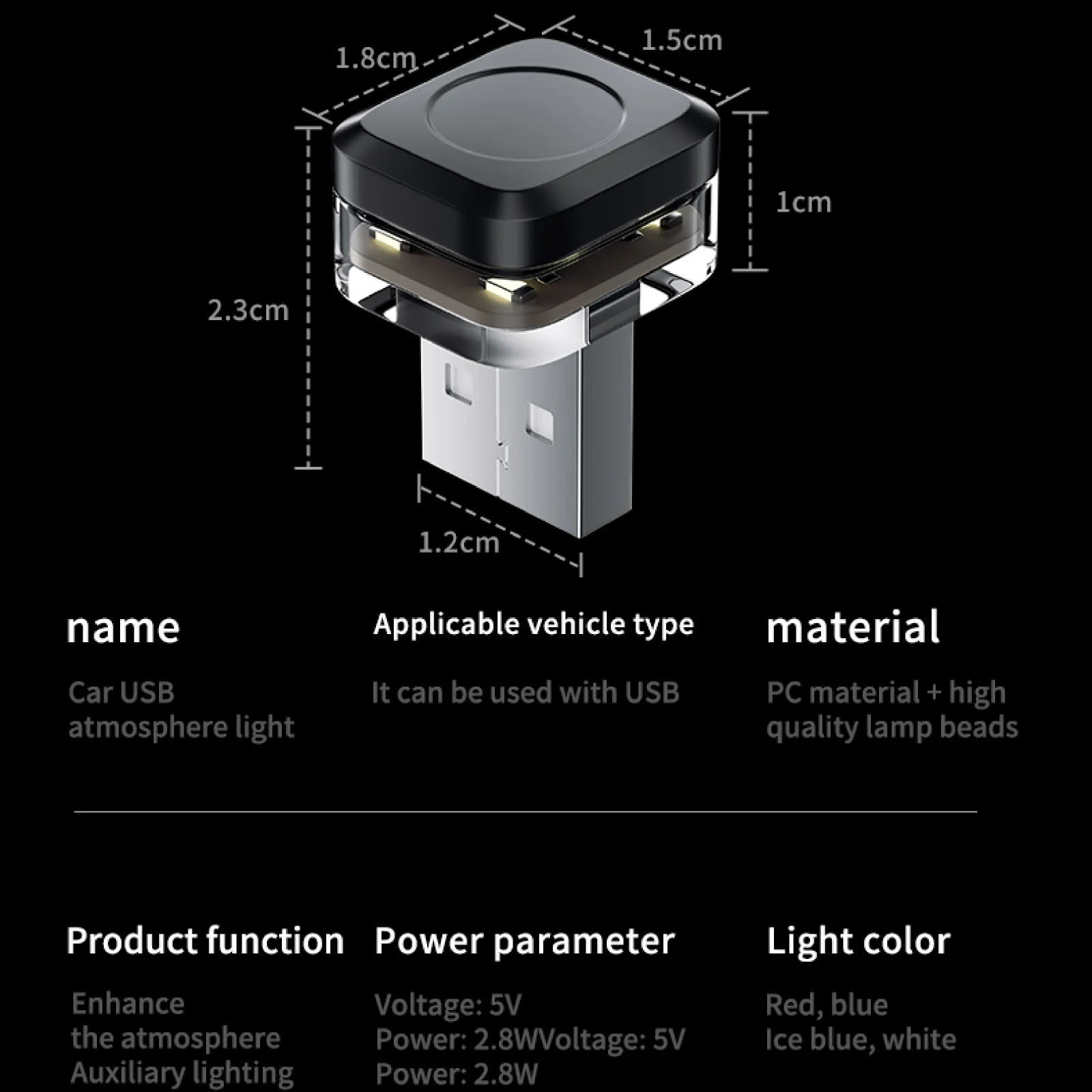 1x Auto USB LED-lamp Sfeerlamp - Car Interior Led Strip App Control recensie en prijs