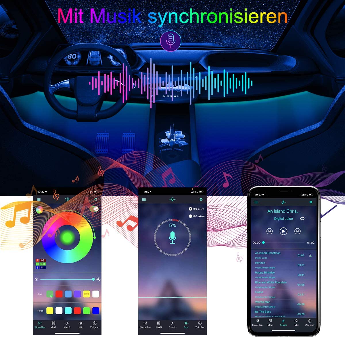 14 In 1 Auto Omgevingslicht Us - Car Dashboard Light Fiber Optic recensie en prijs