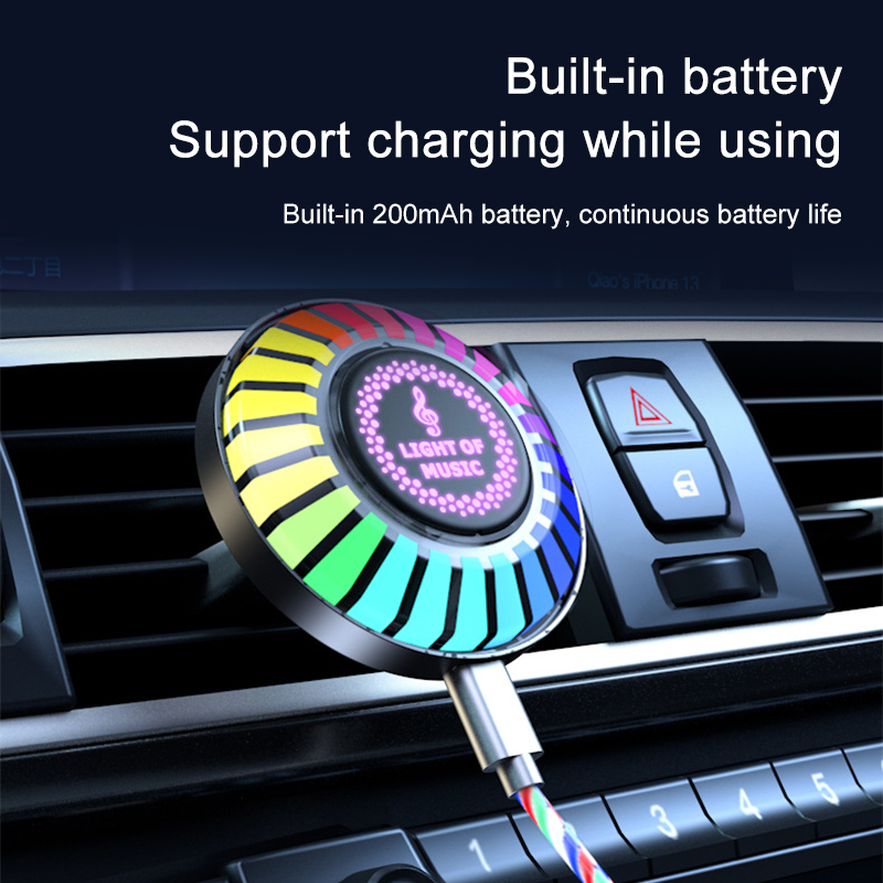 Pop Auto Muziek Ritme Licht RG - Car Ambient Light Sound Activated recensie en prijs