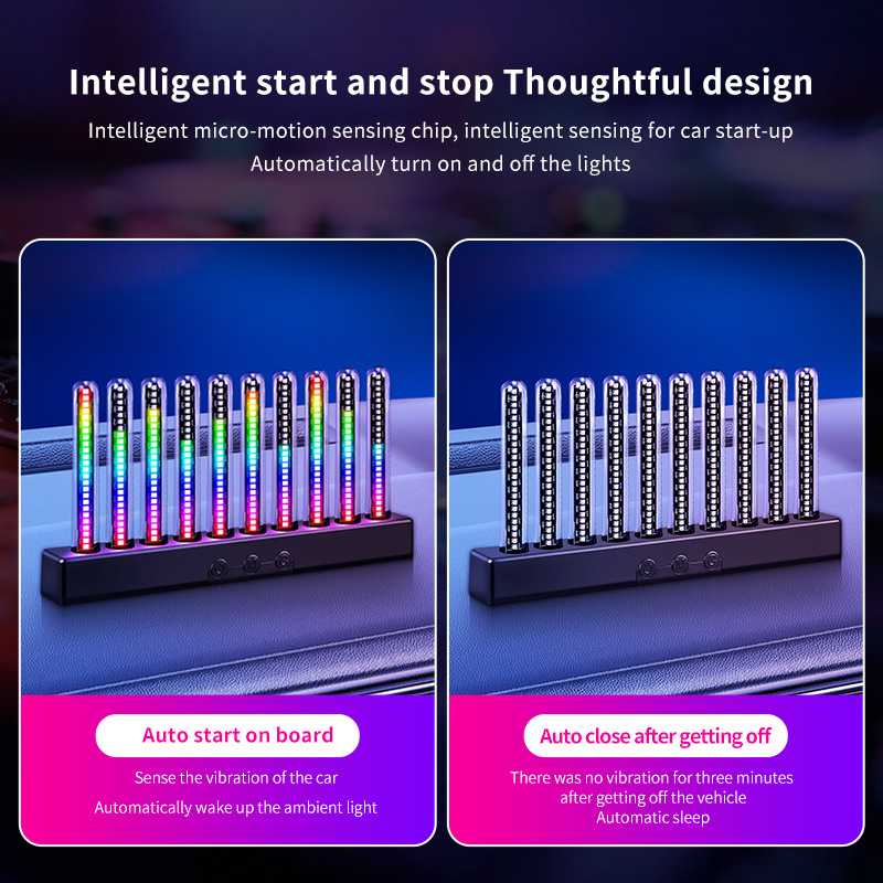 Ambiente verlichting voor in d - Car Ambient Light Sound Activated recensie en prijs