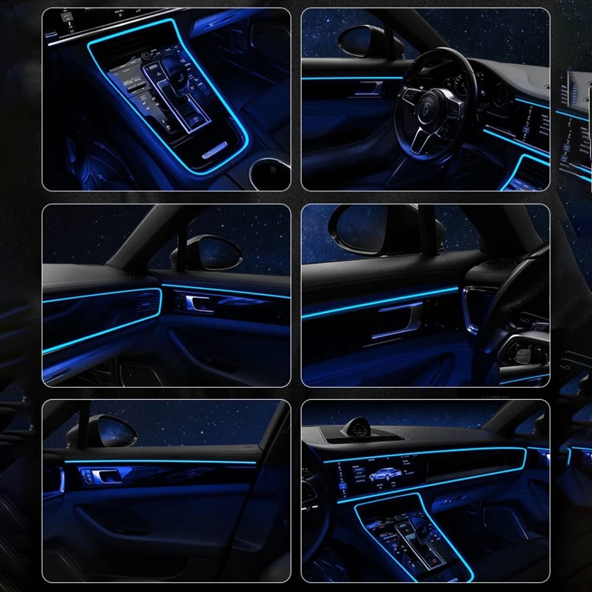 Auto-omgeving El Wire LED USB  - Car Interior Neon Light Usb recensie en prijs