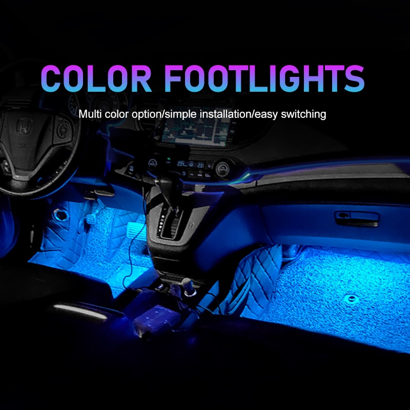 Auto Neon Light Voet Licht LED - Car Interior Neon Light Usb recensie en prijs