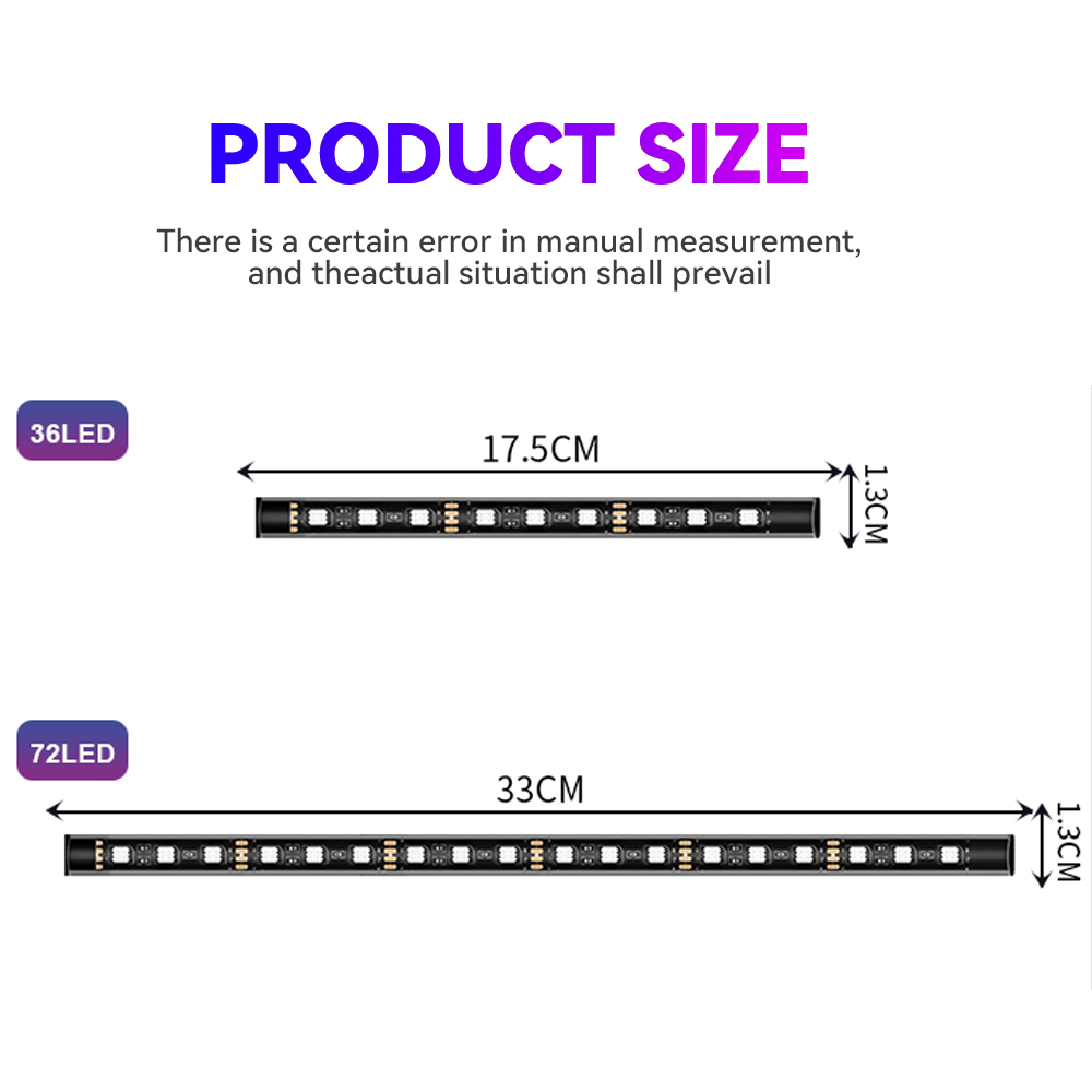 LED Motor Auto Sfeer Voetlicht - Car Led Strip 12V Waterproof recensie en prijs