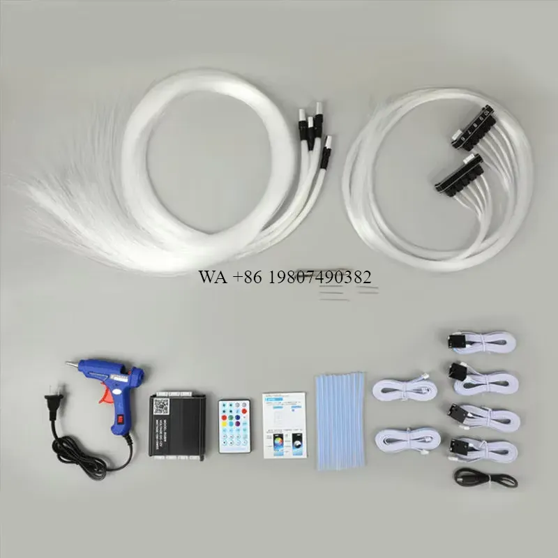 wmwmnu 16W RGBW Twinkle Fiber  - Car Roof Star Light Fiber Optic recensie en prijs
