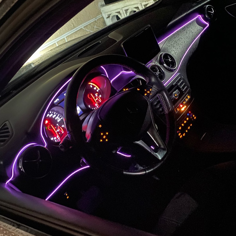 5M Auto Interieur Sfeer Verlic - Car Interior Led Strip App Control recensie en prijs