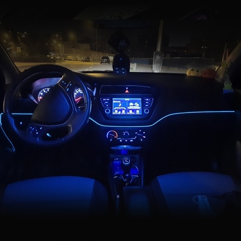 5M Auto Interieur Sfeer Verlic - Car Interior Led Strip App Control recensie en prijs