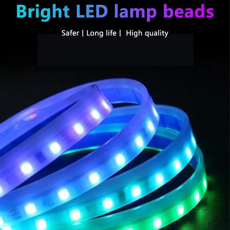 120/150/180cm Autokap Decorati - Car Led Strip 12V Waterproof recensie en prijs