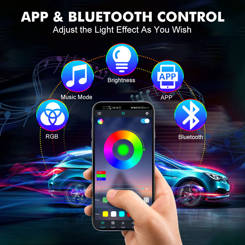 Neon LED Interieur Autolicht A - Car Interior Neon Light Usb recensie en prijs