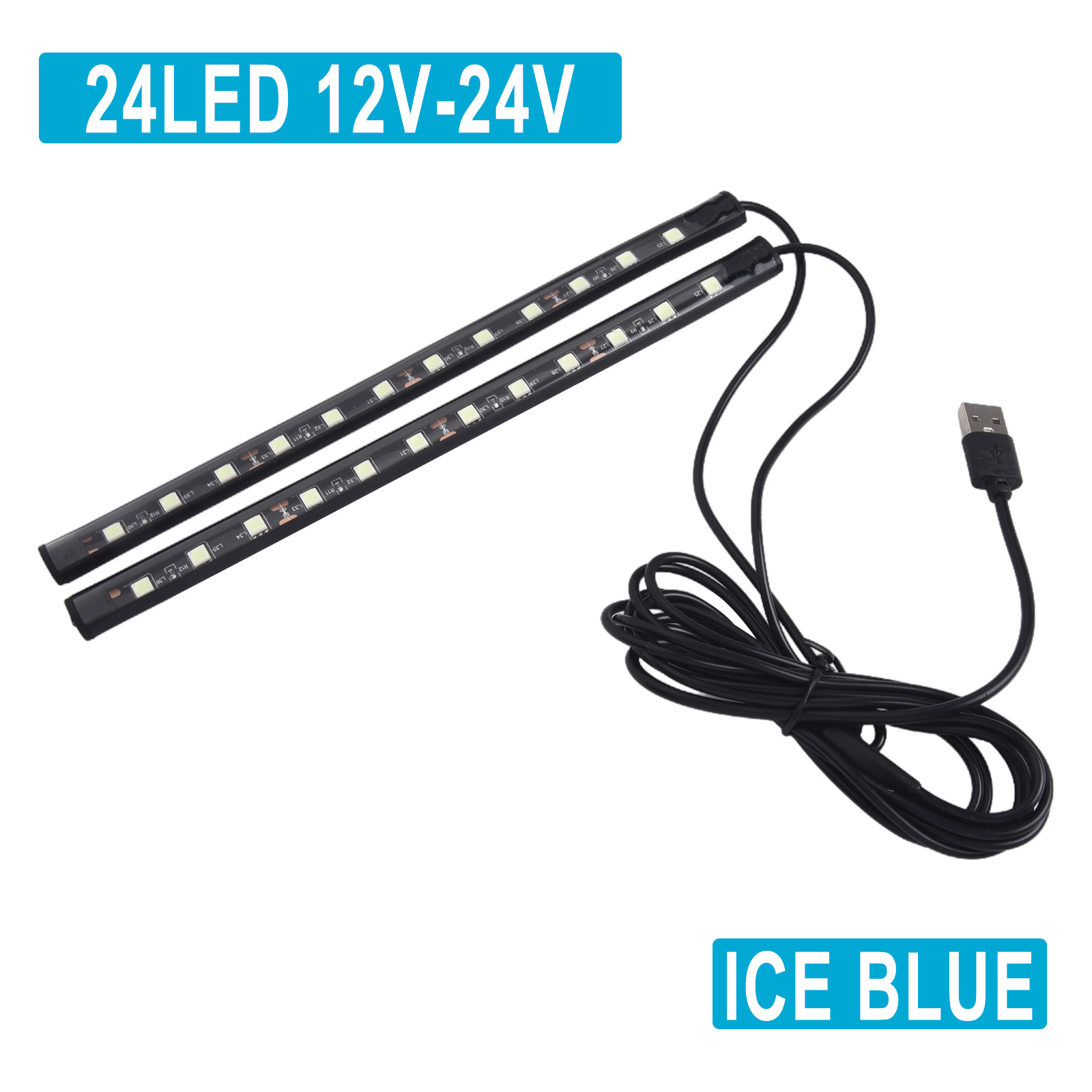 1,3 M Auto LED Voetlichtstrip  - Car Interior Led Strip App Control recensie en prijs