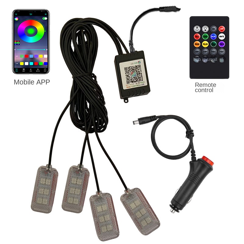 Neon Dual Control Led Auto Int - Car Interior Neon Light Usb recensie en prijs