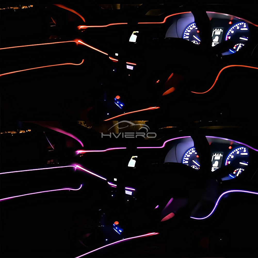 1/2/3/5M Auto Interieur Sfeerl - Car Interior Neon Light Usb recensie en prijs