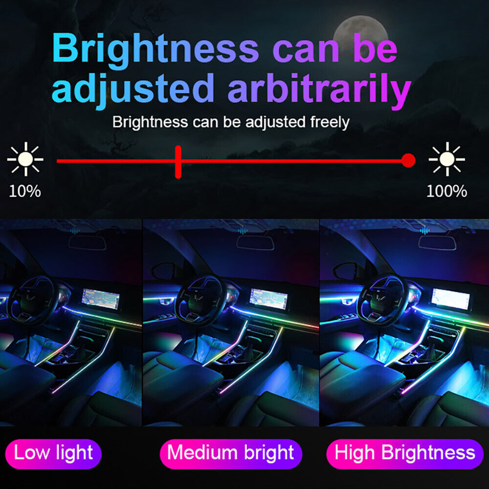 22 In 1 Led Strip Symfonie Omg - Car Dashboard Light Fiber Optic recensie en prijs