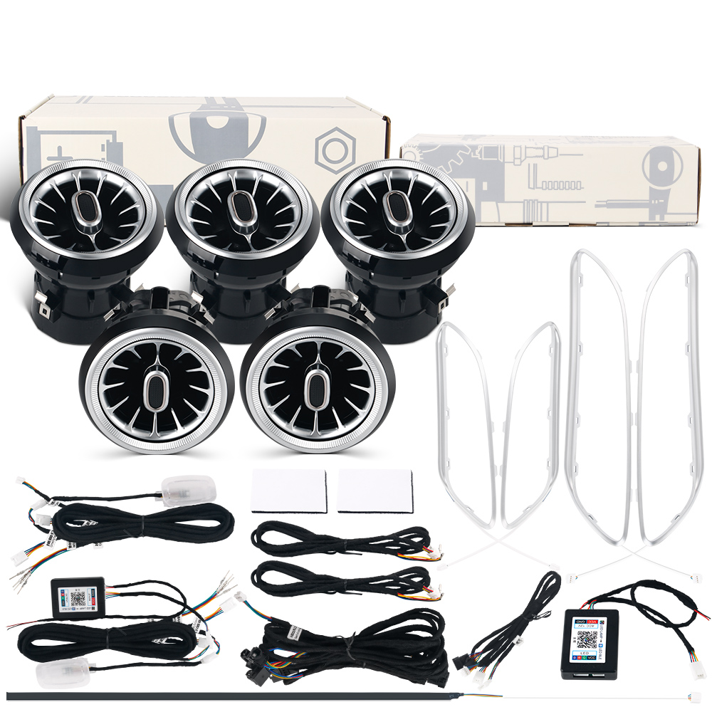 Voor Benz W176 W117 W156 X156  - Car Ambient Lighting 64 Color recensie en prijs