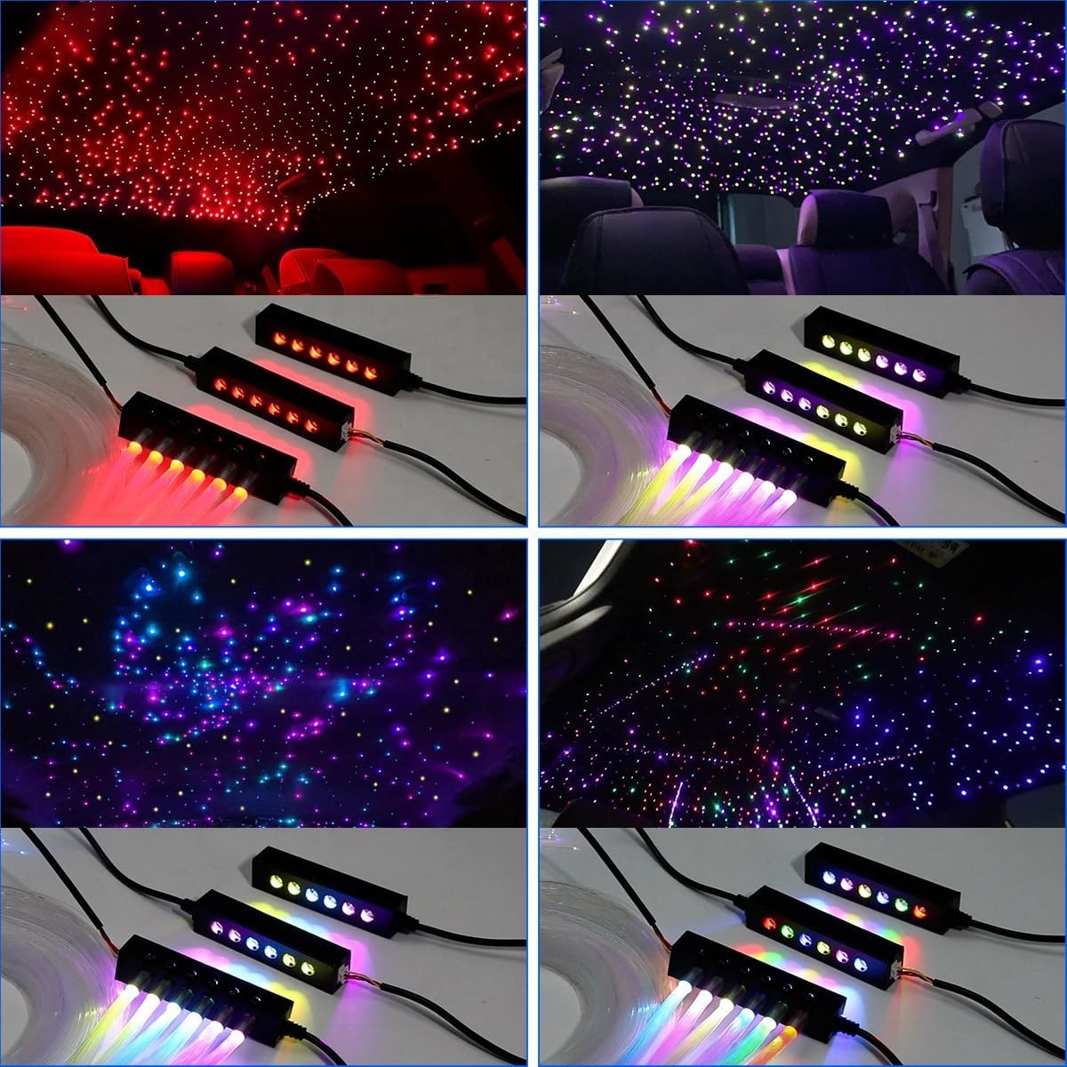 RGB Glasvezel Sterrenplafond L - Car Roof Star Light Fiber Optic recensie en prijs