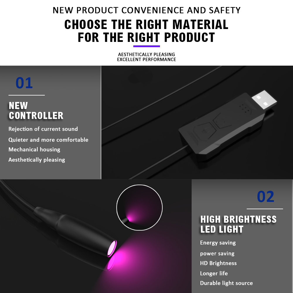 1 tot 5 RGB LED-lichtstrips vo - Car Dashboard Light Fiber Optic recensie en prijs