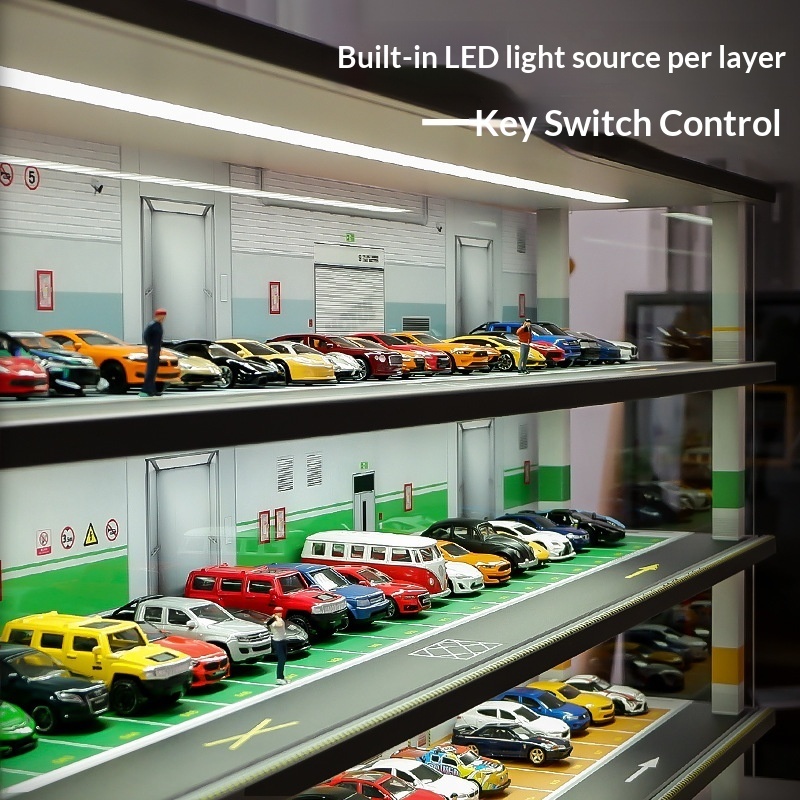 Parkeergaragemodel op schaal 1 - Car Ambient Lighting 18 In 1 recensie en prijs