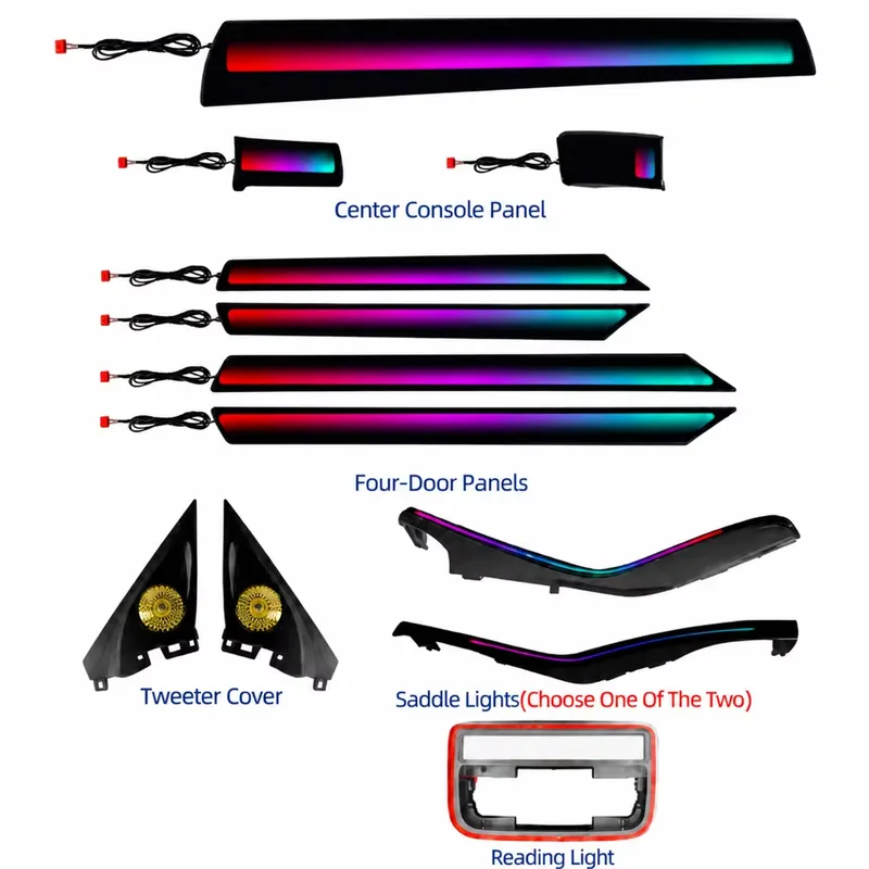 Auto-omgevingsverlichting voor - Car Ambient Light Door Panel Acrylic recensie en prijs